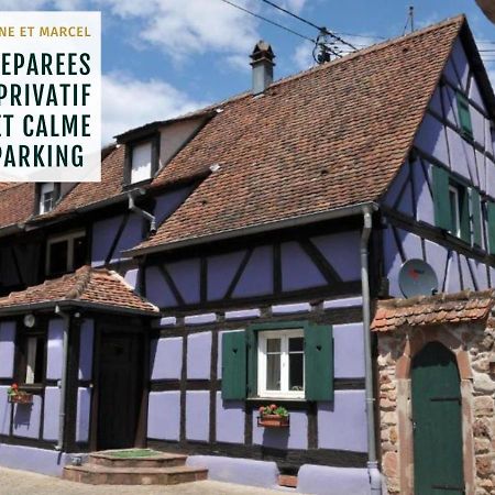 Gite Marcel Et Marianne Jardin Et Parking Privatifs Ebersheim Buitenkant foto